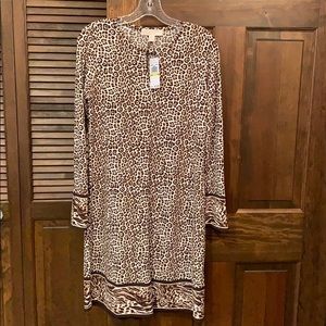 NWT Michael Kors animal print dress